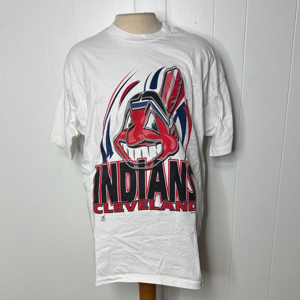 Vintage Cleveland Indians single stitch 1993 tshirt men’s XL